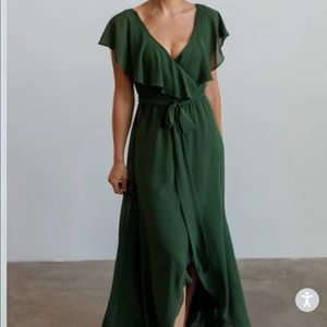 Baltic Born Katya Dress- Evergreen, M